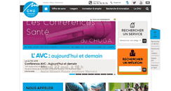 Desktop Screenshot of chu-grenoble.fr